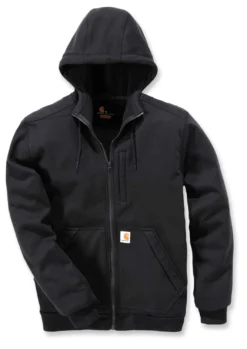 Vest Carhartt Men Wind Fighter Hooded Sweatshirt Black