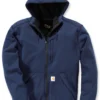 Vest Carhartt Men Wind Fighter Hooded Sweatshirt Navy