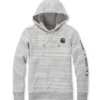 Trui Carhartt Women Clarksburg Pullover Sweatshirt Shadow Space Dye