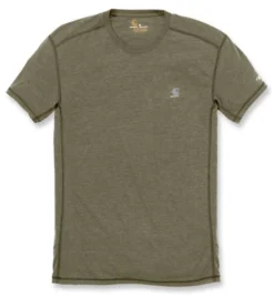 T-Shirt Carhartt Men Force Extremes T-Shirt S/S Burnt Olive Heather