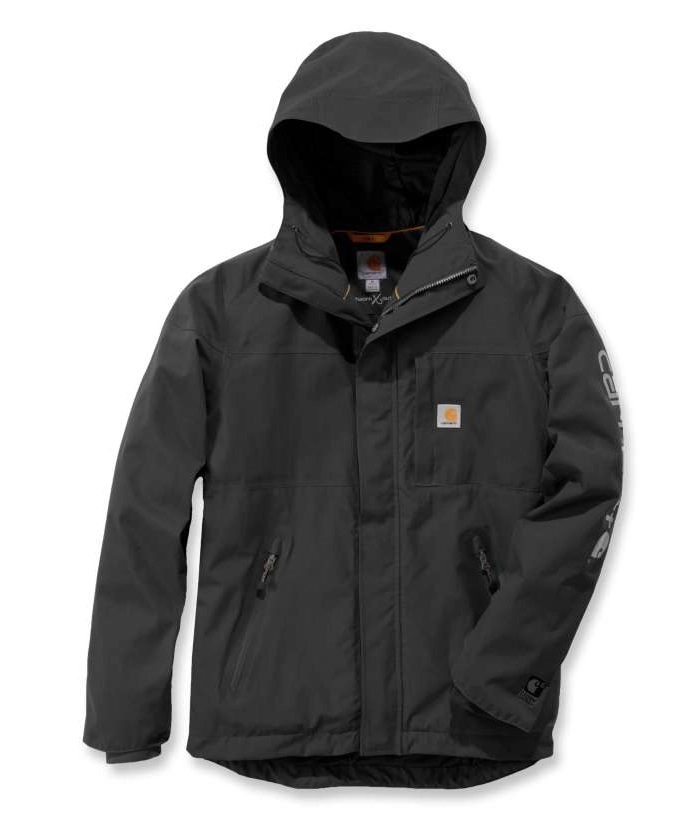 Jas Carhartt Men Angler Jacket Black 1 Jas Carhartt Men Angler Jacket Black