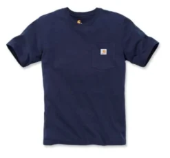T-Shirt Carhartt Men Workwear Pocket S/S Navy