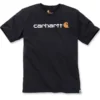T-Shirt Carhartt Men Core Logo S/S Black