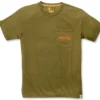T-Shirt Carhartt Men Fishing S/S Fir Green