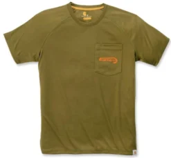 T-Shirt Carhartt Men Fishing S/S Fir Green