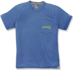 T-Shirt Carhartt Men Fishing S/S Inf. Blue Heather
