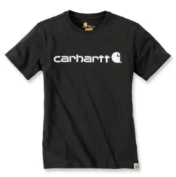 T-Shirt Carhartt Women Wk195 Workwear Logo Graphic S/S Black