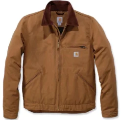 Jas Carhartt Men Duck Detroit Jacket Carhartt Brown