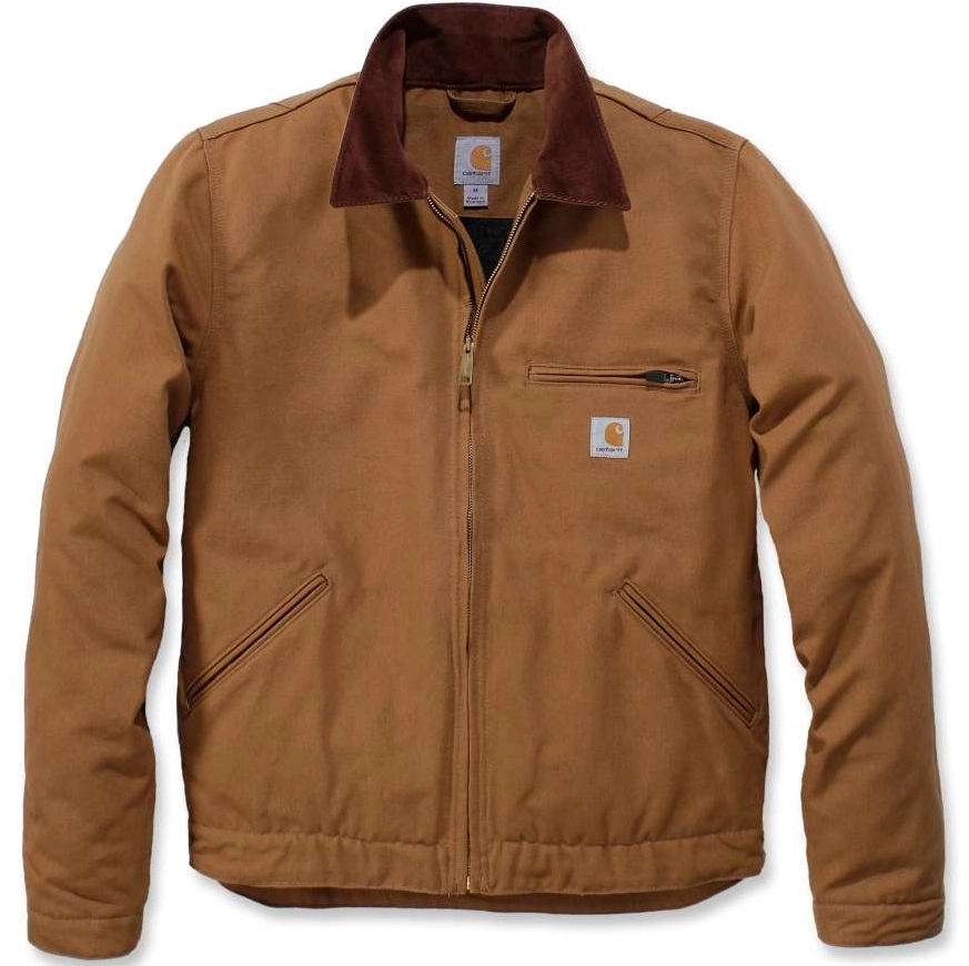 Jas Carhartt Men Duck Detroit Jacket Carhartt Brown 1 Jas Carhartt Men Duck Detroit Jacket Carhartt Brown
