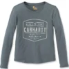 T-Shirt Carhartt Women Graphic L/S Balsam Green