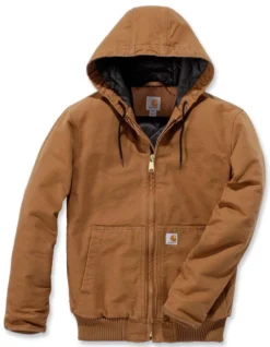 Jas Carhartt Men Duck Active Jacket Carhartt Brown