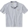 Polo Carhartt Men Work Pocket S/S Heather Grey