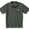Polo Carhartt Men Work Pocket S/S Moss