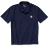 Polo Carhartt Men Work Pocket S/S Navy