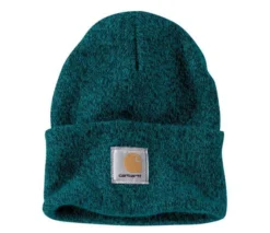 Muts Carhartt Men Watch Hat Tidal Blue Spruce Marl Green