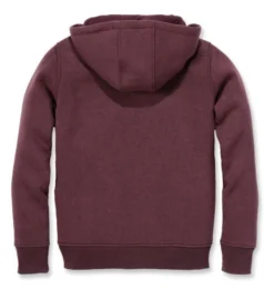 Vest Carhartt Women Clarksburg Full Zip Hoodie Fudge Heather -Carhartt Werkout Verkoopwinkel 2 EU 102788 518 B