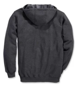 Trui Carhartt Men Signature Logo Hooded Sweatshirt Carbon Heather -Carhartt Werkout Verkoopwinkel 3 EU 100074 026 B