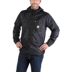 Jas Carhartt Men Rockford Jacket Black -Carhartt Werkout Verkoopwinkel 3 EU 100247 001 M