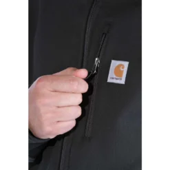 Jas Carhartt Men Crowley Soft Shell Jacket Black -Carhartt Werkout Verkoopwinkel 3 EU 102199 001 MD1
