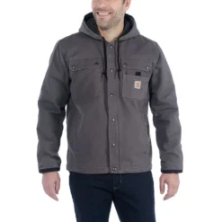 Jas Carhartt Men Bartlett Jacket Gravel -Carhartt Werkout Verkoopwinkel 3 EU 103826 GVL
