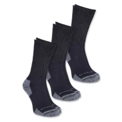 Sokken Carhartt Men All-Season Cotton Sock Black (3 Paar) 5 Sokken Carhartt Men All-Season Cotton Sock Black (3 Paar) -Carhartt Werkout Verkoopwinkel 3 EU A62 3 BLK F