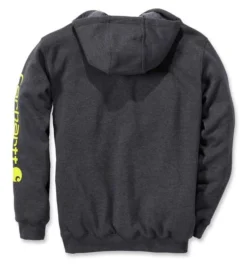 Trui Carhartt Men Sleeve Logo Hooded Sweatshirt Carbon Heather 7 Trui Carhartt Men Sleeve Logo Hooded Sweatshirt Carbon Heather -Carhartt Werkout Verkoopwinkel 3 EU K288 026 B