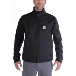 Jas Carhartt Men Crowley Soft Shell Jacket Black -Carhartt Werkout Verkoopwinkel 4 EU 102199 001 MF