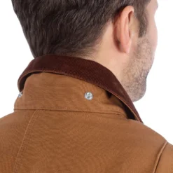 Jas Carhartt Men Firm Duck Chore Coat Carhartt Brown -Carhartt Werkout Verkoopwinkel 4 EU 103825 BRN AV1