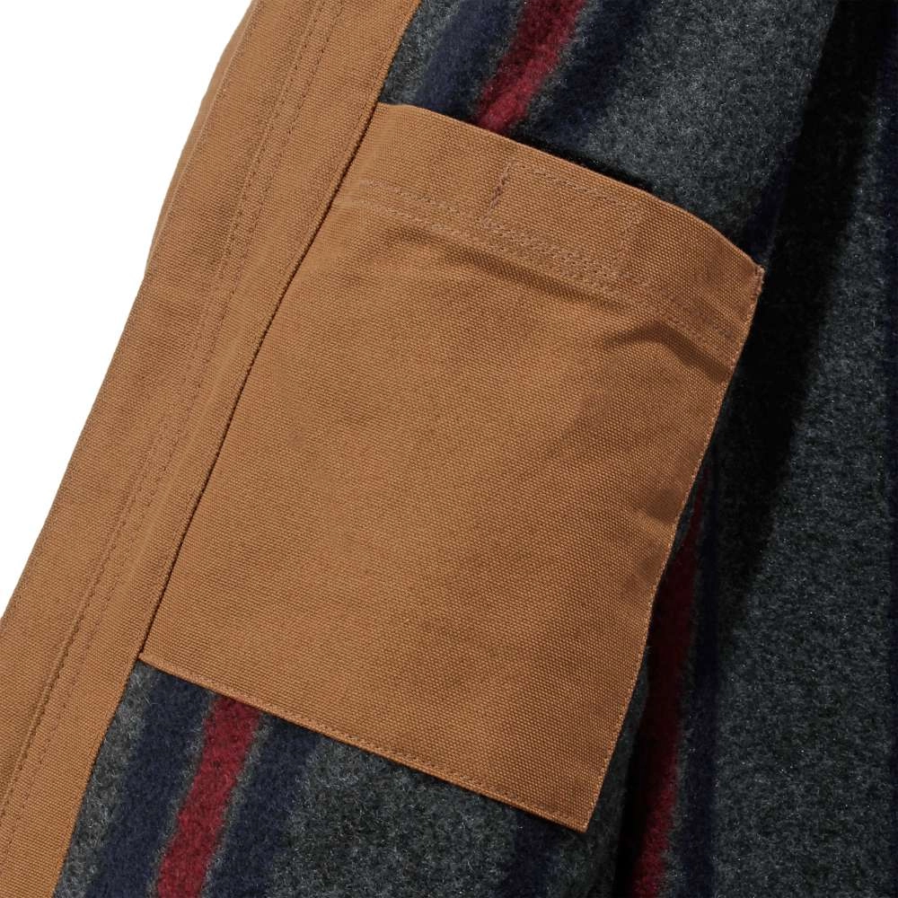 Jas Carhartt Men Duck Detroit Jacket Carhartt Brown 4 Jas Carhartt Men Duck Detroit Jacket Carhartt Brown - Afbeelding 4