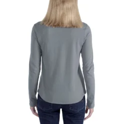 T-Shirt Carhartt Women Graphic L/S Balsam Green -Carhartt Werkout Verkoopwinkel 4 EU 103929 G02 AVB