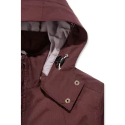Jas Carhartt Women Shoreline Jacket Deep Wine -Carhartt Werkout Verkoopwinkel 5 EU 102382 643 AV4