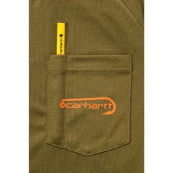 T-Shirt Carhartt Men Fishing S/S Fir Green -Carhartt Werkout Verkoopwinkel 5 EU 103570 396 D2