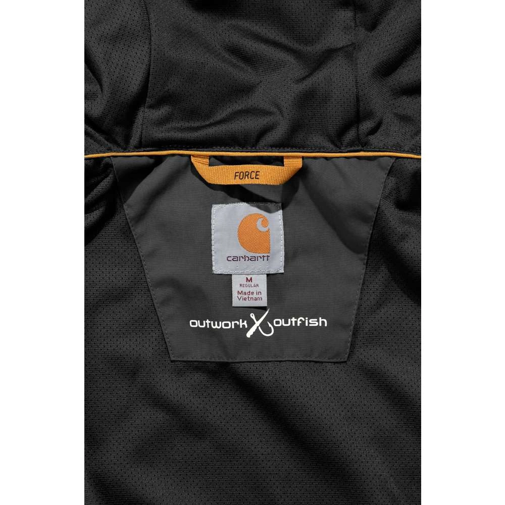 Jas Carhartt Men Angler Jacket Black 6 Jas Carhartt Men Angler Jacket Black - Afbeelding 6