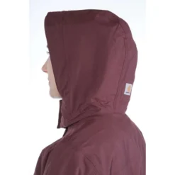 Jas Carhartt Women Shoreline Jacket Deep Wine -Carhartt Werkout Verkoopwinkel 8 EU 102382 643 MD3