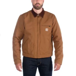Jas Carhartt Men Duck Detroit Jacket Carhartt Brown 15 Jas Carhartt Men Duck Detroit Jacket Carhartt Brown -Carhartt Werkout Verkoopwinkel 8 EU 103828 BRN AVR