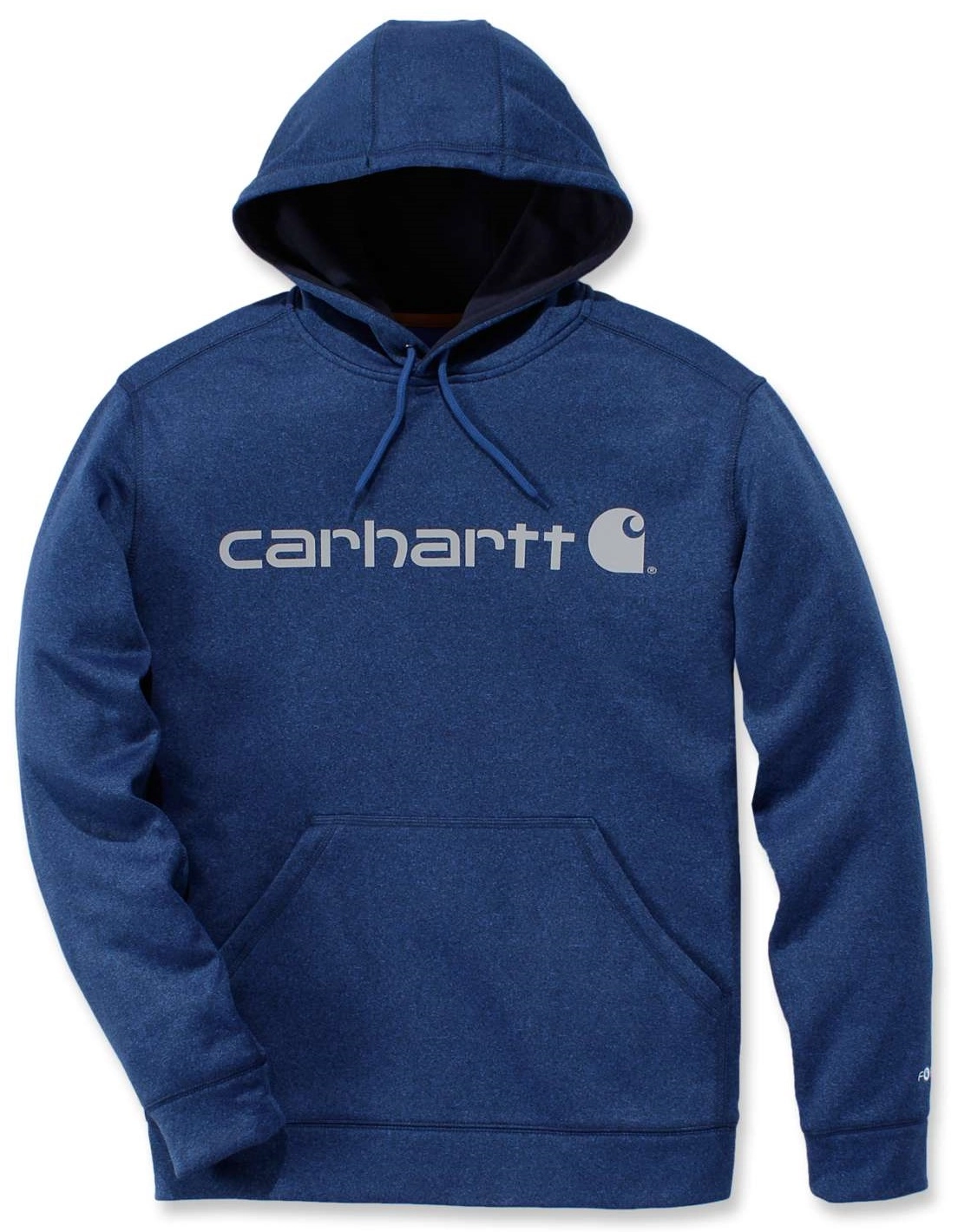 Trui Carhartt Men Force Extremes Logo Hooded Sweatshirt Huron Heather 1 Trui Carhartt Men Force Extremes Logo Hooded Sweatshirt Huron Heather