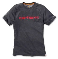 T-Shirt Carhartt Men Force Delmont Graphic T-Shirt S/S Carbon Heather