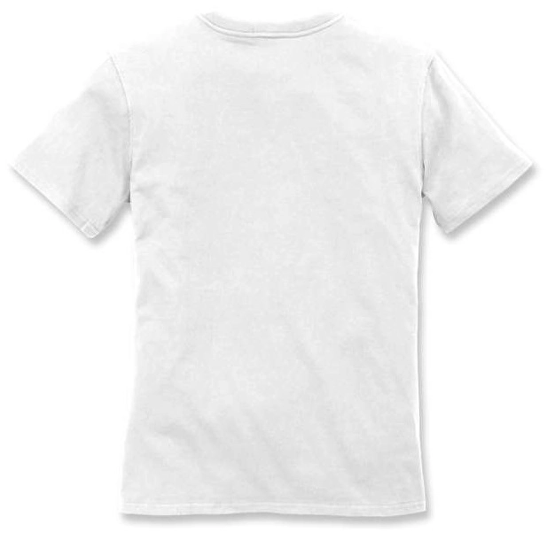 T-Shirt Carhartt Women Workwear Pocket S/S T-shirt White 4 T-Shirt Carhartt Women Workwear Pocket S/S T-shirt White - Afbeelding 4