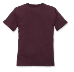 T-Shirt Carhartt Women Workwear Pocket S/S T-Shirt Deep Wine