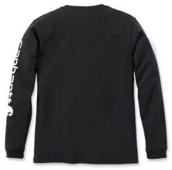 Shirt Carhartt Women Workwear Logo L/S Black -Carhartt Werkout Verkoopwinkel EU 103401 001 B