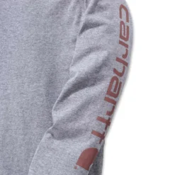 Shirt Carhartt Women Workwear Logo L/S Heather Grey 11 Shirt Carhartt Women Workwear Logo L/S Heather Grey -Carhartt Werkout Verkoopwinkel EU 103401 034 D2