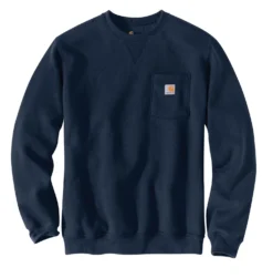 Trui Carhartt Men Crewneck Pocket Sweatshirt New Navy