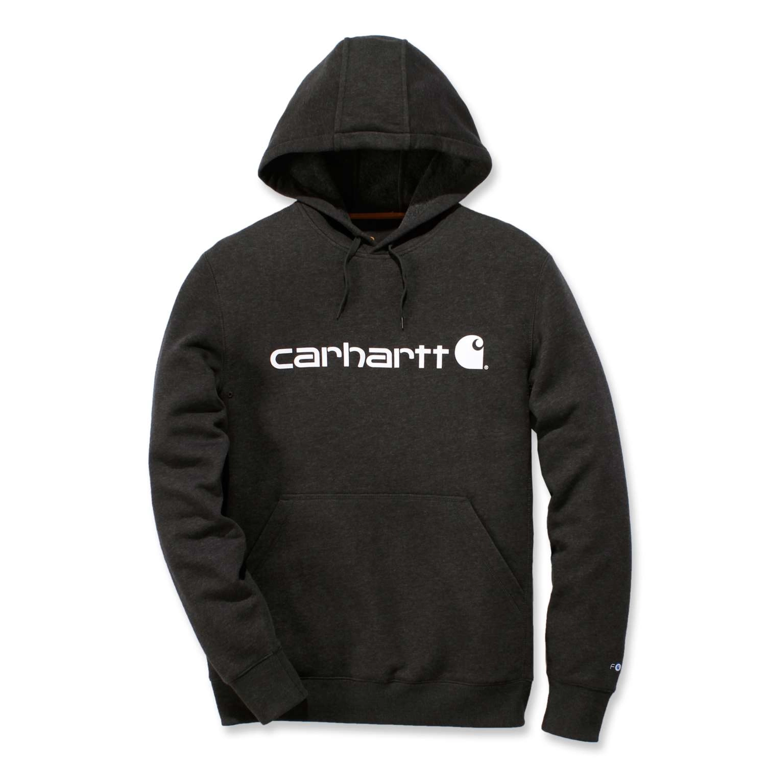 Trui Carhartt Men Delmont Graphic Hooded Sweatshirt Black Heather 1 Trui Carhartt Men Delmont Graphic Hooded Sweatshirt Black Heather