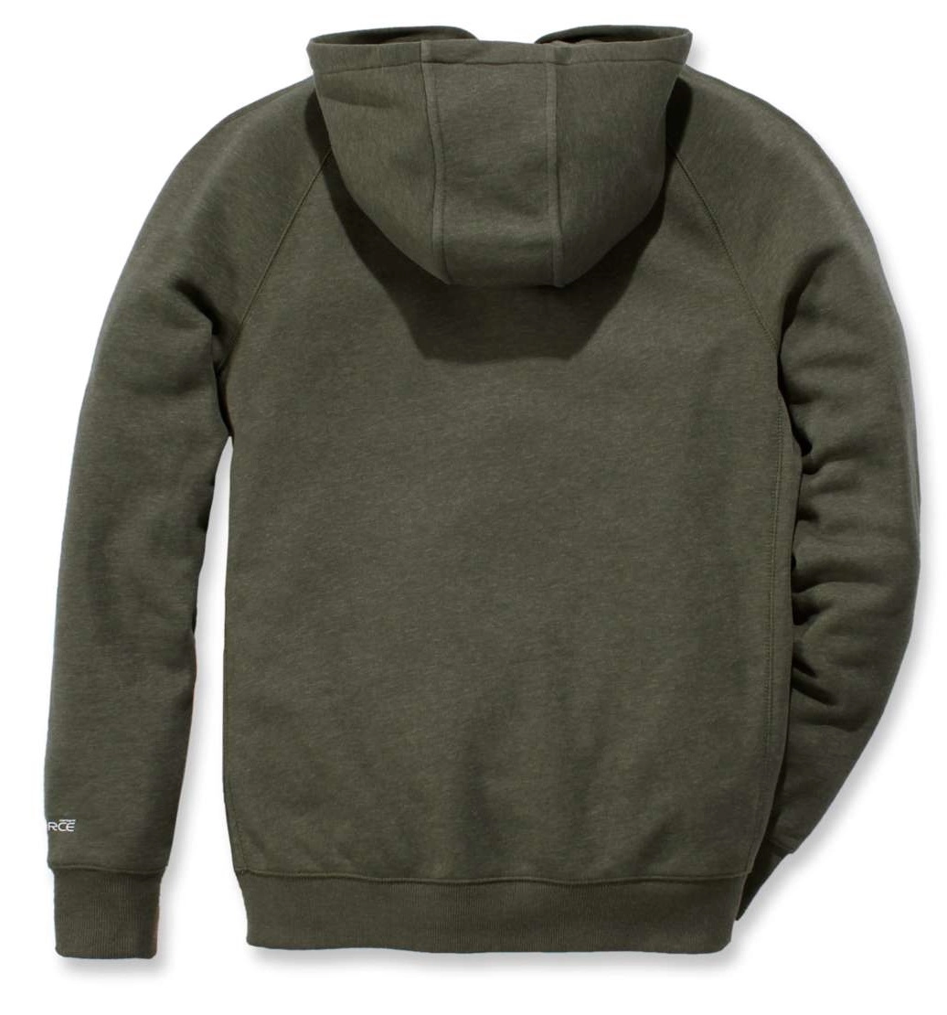 Trui Carhartt Men Delmont Graphic Hooded Sweatshirt Moss Heather 4 Trui Carhartt Men Delmont Graphic Hooded Sweatshirt Moss Heather - Afbeelding 4