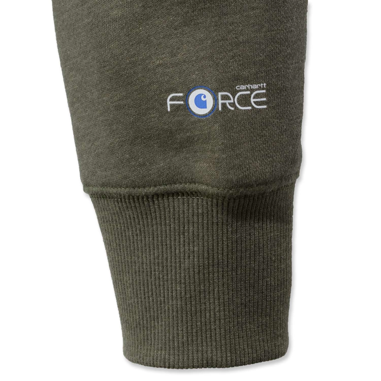 Trui Carhartt Men Delmont Graphic Hooded Sweatshirt Moss Heather 5 Trui Carhartt Men Delmont Graphic Hooded Sweatshirt Moss Heather - Afbeelding 5