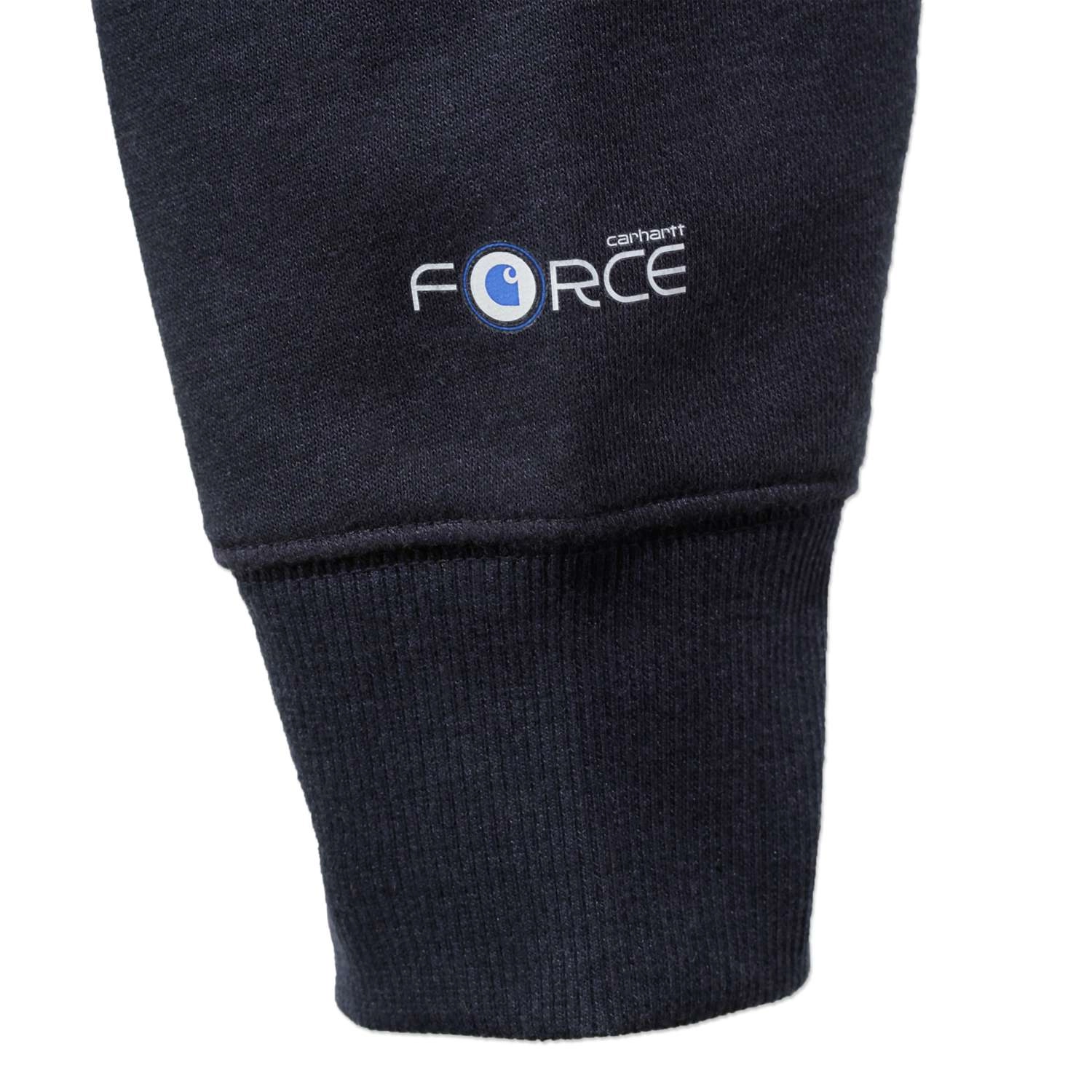 Trui Carhartt Men Delmont Graphic Hooded Sweatshirt Navy Heather 7 Trui Carhartt Men Delmont Graphic Hooded Sweatshirt Navy Heather - Afbeelding 7