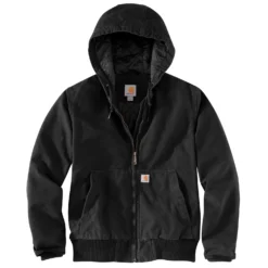Jas Carhartt Women Washed Duck Active Jackets Black