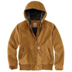 Jas Carhartt Women Washed Duck Active Jackets Carhartt Brown