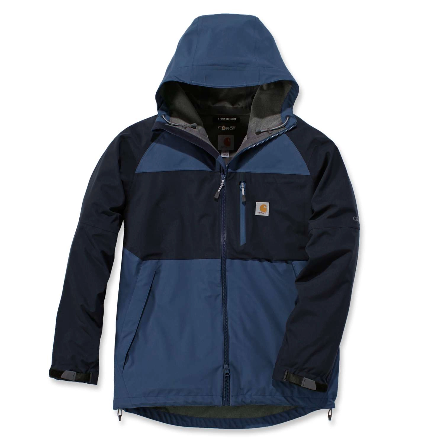 Jas Carhartt Men Force Hooded Jacket Dark Blue Navy 1 Jas Carhartt Men Force Hooded Jacket Dark Blue Navy