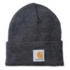 Muts Carhartt Men Acrylic Watch Hat Coal Heather